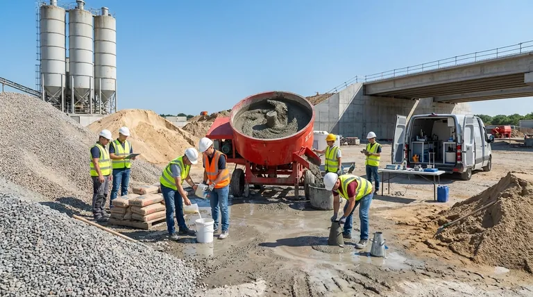 コンクリート配合比の大規模な調整が必要となる理由は何ですか?構造的完全性と性能を確保する