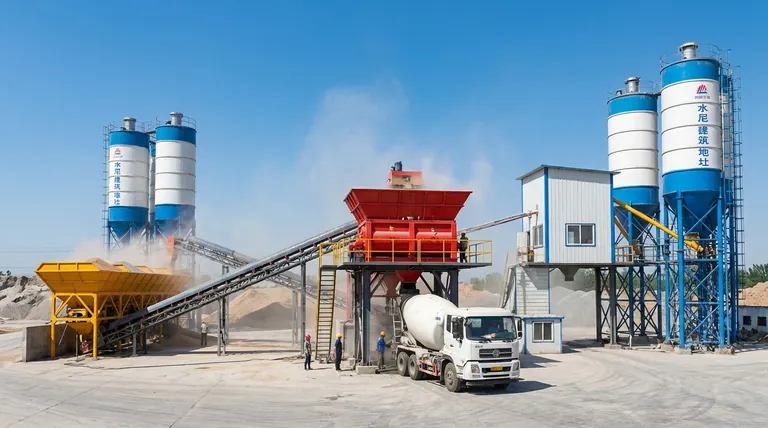 Quais são as principais etapas do processo de mistura de concreto em uma usina de concreto? Um Guia para Produção de Precisão