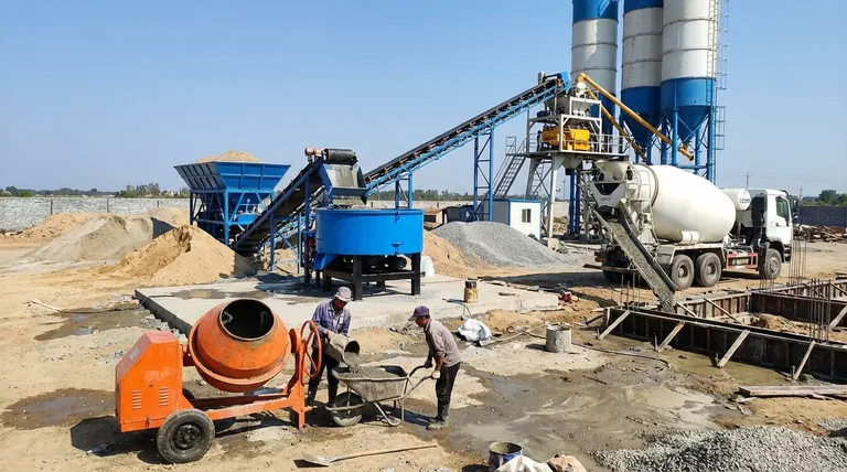 Quali sono le dimensioni comuni delle betoniere disponibili? Scegli la dimensione giusta per il tuo progetto