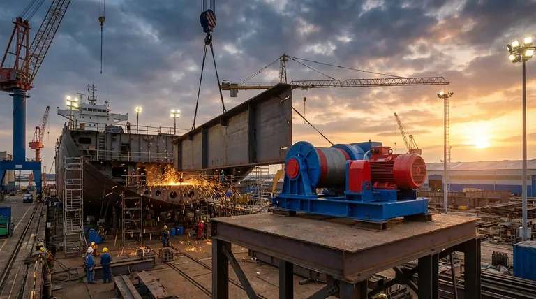 ما هي التطبيقات الأساسية للرافعات الكهربائية بالحبال السلكية؟ تشغيل الرفع الثقيل في البناء والصناعة