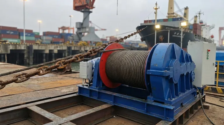 ¿Qué determina el diámetro del tambor en un cabrestante? Equilibrio entre potencia, velocidad y vida útil del cable