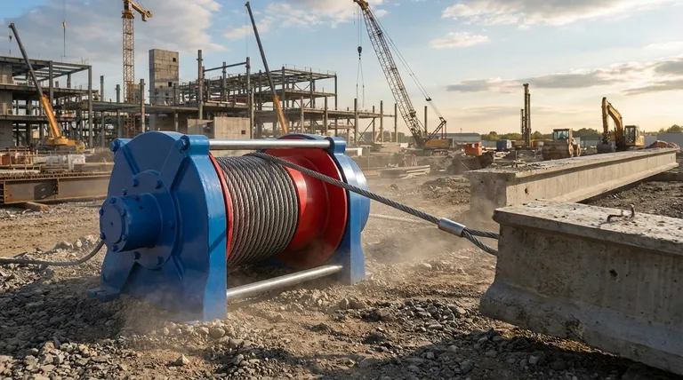 Como o cabo de aço é utilizado em um guincho? O Coração do Seu Poder de Tração