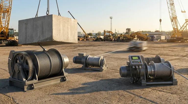 根据转速的不同，绞车有哪些分类？选择适合您需求的动力或速度绞车