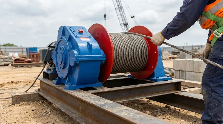 윈치를 선택할 때 로프 용량과 관련하여 무엇을 고려해야 합니까? 안전 및 성능 보장