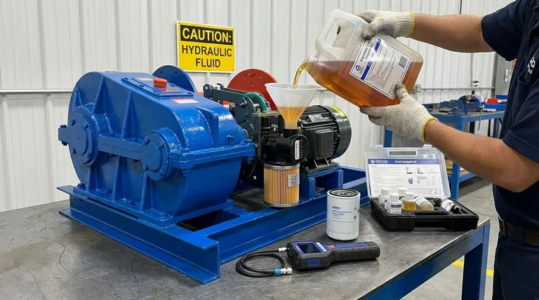Quelles sont les meilleures pratiques pour gérer l'huile hydraulique des treuils ? Assurer une fiabilité et une longévité maximales