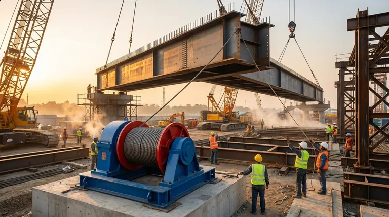 저속 윈치는 무엇인가요? 중하중 제어를 위한 정밀 공구