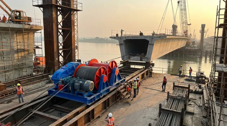 What is a large-tonnage non-standard winch? Your Custom Solution for Massive Loads