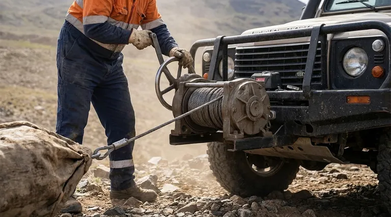 手動ウインチの特徴は何ですか？究極の信頼性と携帯性