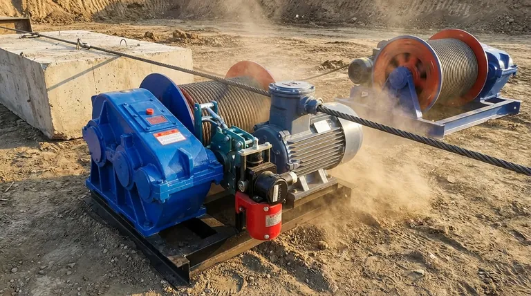 ウインチにおける速度とパワーの関係とは?安全な操作のためのトレードオフをマスターする