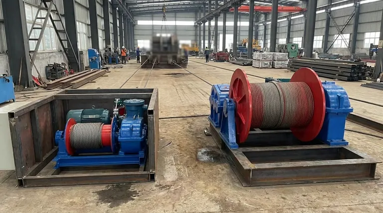 Quais são as diferenças entre tambores de guincho pequenos e grandes? Otimize seu poder de tração e espaço