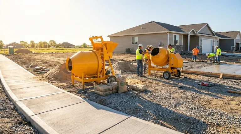 휴대용 콘크리트 믹서 용량은 얼마인가요? 올바른 용량 선택 가이드