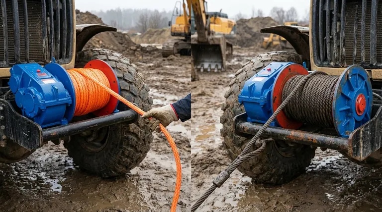 ウインチにおける合成繊維ケーブルのメリットとデメリット:より安全で軽量な回収のためのガイド