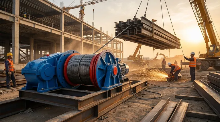 전기 윈치를 사용할 수 있는 산업 응용 분야는 무엇입니까? 효율성 및 안전성 향상