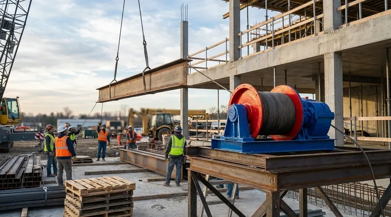 Quais são os usos comuns de guinchos em canteiros de obras? Essenciais para Elevação, Puxar e Recuperação