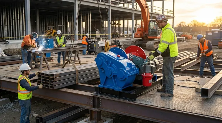 ¿Cómo mejora el uso de un cabrestante la productividad en una obra de construcción? Aumente la eficiencia y la seguridad