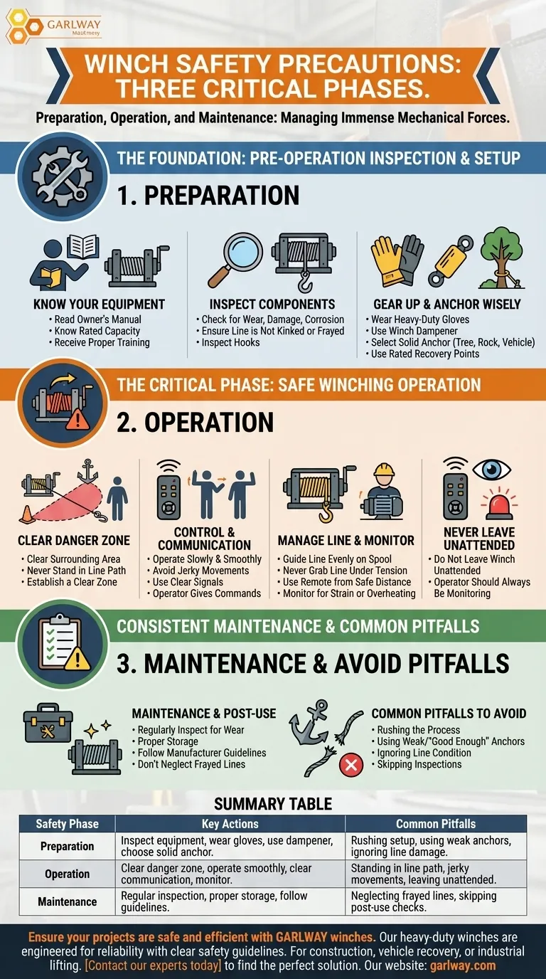 Quelles précautions de sécurité faut-il prendre lors de l'utilisation d'un treuil ? Étapes essentielles pour une utilisation sûre et efficace Guide Visuel
