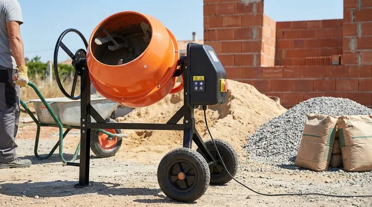 ما هي المكونات الرئيسية لخلاطة الأسمنت الصغيرة؟ اكتشف البساطة وراء الخلط الفعال