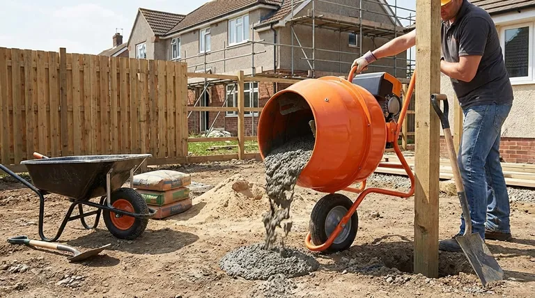 小型セメントミキサーは、なぜ使いやすく便利なのでしょうか?あらゆる現場の生産性を向上させる