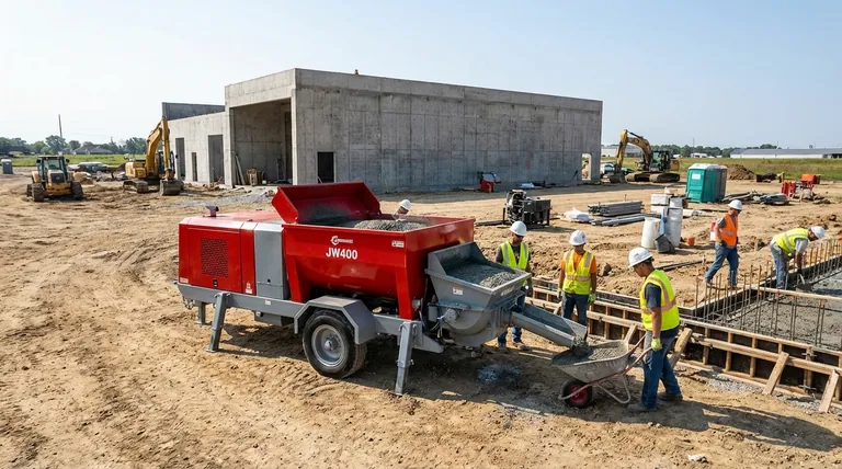 ¿Cómo mejora la eficiencia una hormigonera móvil? Obtenga control de hormigón bajo demanda