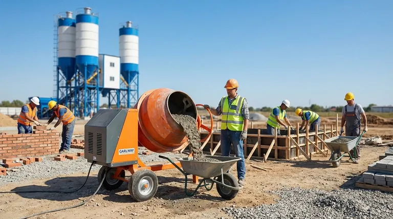 소형 시멘트 믹서는 어떻게 시간 효율성을 향상시키나요? 혼합 자동화 및 생산성 향상