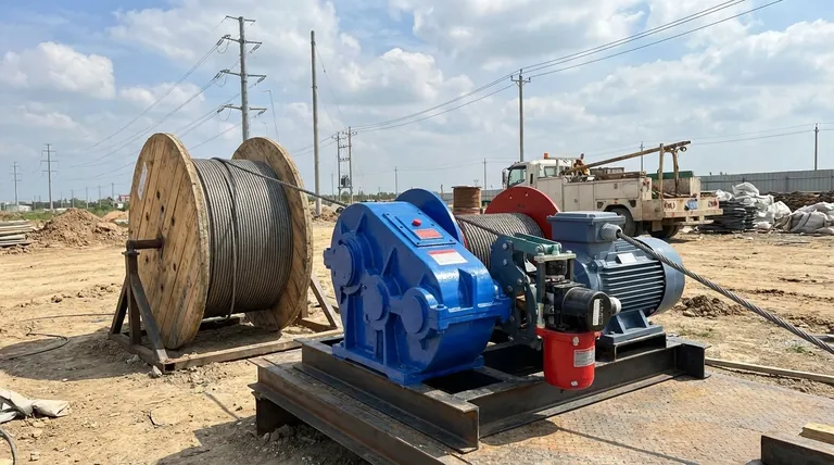 哪些行业在公用事业和电力应用中受益于绞盘?提高效率和安全性