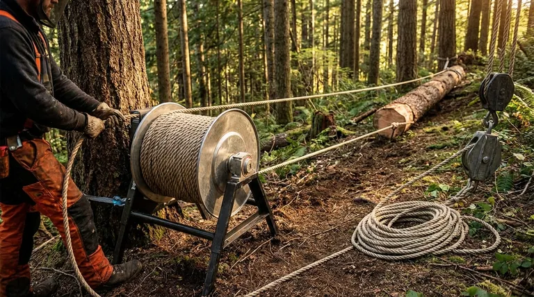 従来のウインチと比較して、キャプスタン・ドラムの主な利点は何ですか？究極の汎用性のための無制限のロープ長