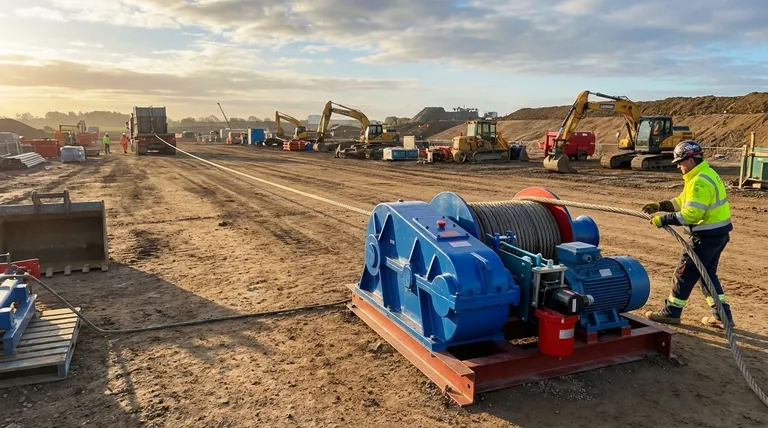 キャプスタンウインチが提供するパフォーマンス上の利点は何ですか? 無限の距離に対応する一貫した牽引力