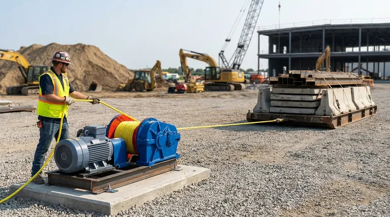 캡스턴 윈치는 어떤 안전 기능을 제공하나요? 뛰어난 제어력과 작업자 보호