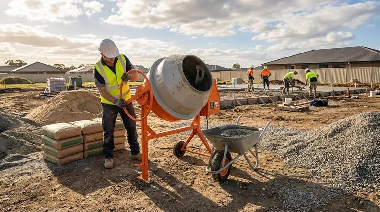 小型セメントミキサーはどのようにコスト削減に貢献しますか?プロジェクトの労務費と材料費を削減しましょう