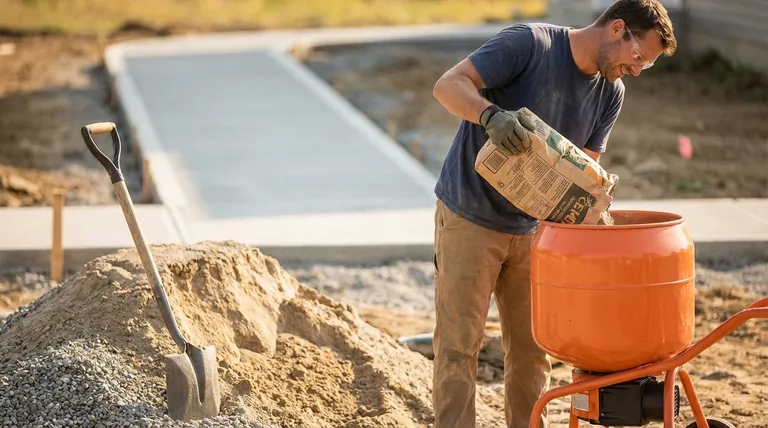 使用小型水泥搅拌机有哪些身体上的好处?减轻劳损,预防伤害
