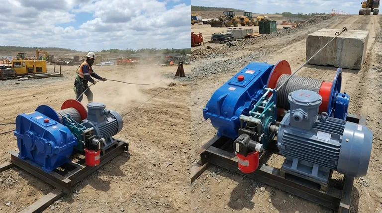 전기 윈치의 속도 조절기가 제공하는 성능 기능은 무엇인가요? 복구 효율성 극대화