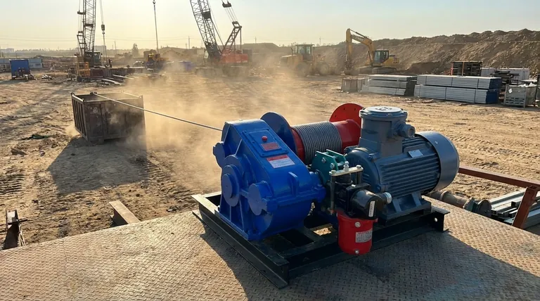 윈치의 작동 원리는 무엇인가요? 기계적 이점의 힘을 활용하세요