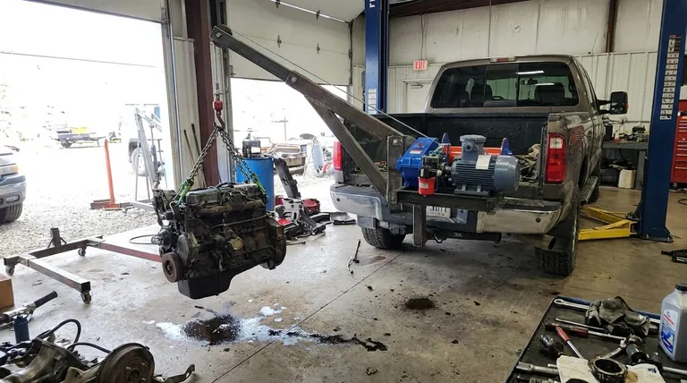 Como alguns proprietários de guinchos adaptaram seus equipamentos para mover peças pesadas de automóveis? Soluções de Levantamento DIY