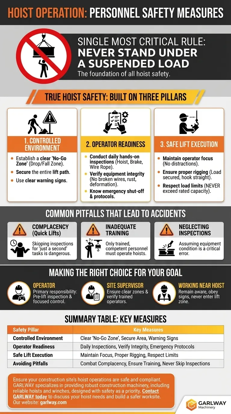 Quelles mesures de sécurité doivent être prises concernant le personnel lors de l'utilisation d'un palan ? Guide essentiel pour la protection des travailleurs Guide Visuel