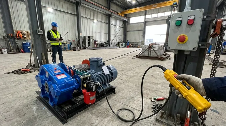 Quelles sont les options de commande courantes pour l'utilisation d'un treuil électrique ? Maximiser la sécurité et l'efficacité