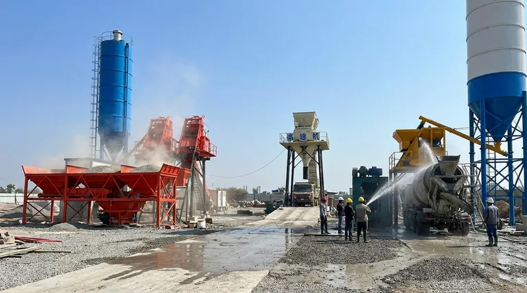 Qual é a diferença entre a 'fase seca' e a 'fase de regime' na mistura de concreto? Domine a Chave para Concreto de Alta Qualidade