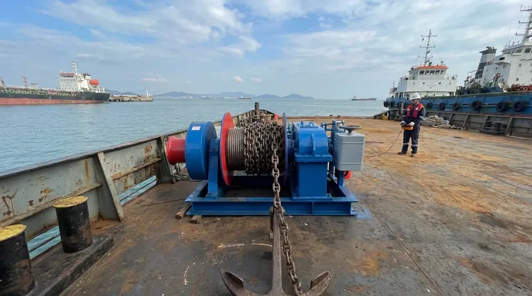 앵커 작업 시 퀵 윈드래스의 이점은 무엇인가요? 더 안전하고 효율적인 해상 작업을 달성하세요.