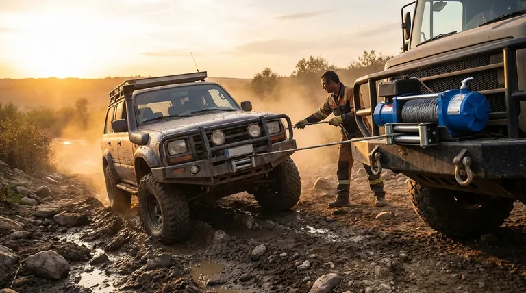 자동차 산업에서 전기 윈치는 어떤 역할을 합니까? 차량 회수 및 적재에 필수적