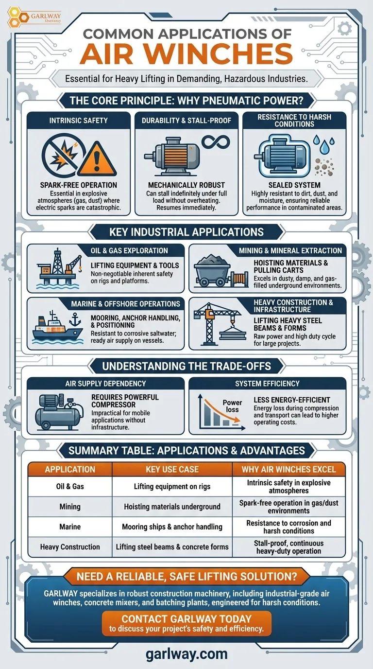 ¿Cuáles son algunas aplicaciones comunes de los polipastos de aire? Esenciales para elevación peligrosa y de alta resistencia Guía Visual