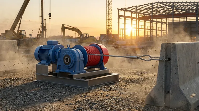 ウインチとは何か、そしてその基本的な構成要素は何か? 力の増幅に関するガイド