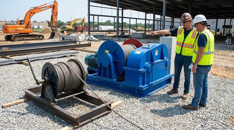 ¿Qué factores se deben considerar al elegir entre un cabrestante manual y un cabrestante eléctrico? Tome la decisión correcta para su trabajo.