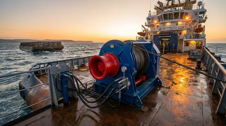 ¿Cómo proporcionan los cabrestantes de remolque hidráulicos un control preciso? Logre un manejo de carga suave, seguro y preciso