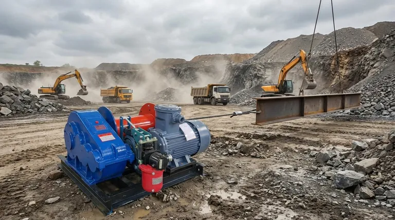 液压绞车的常见应用是什么?为重型船舶、采矿和建筑任务提供动力