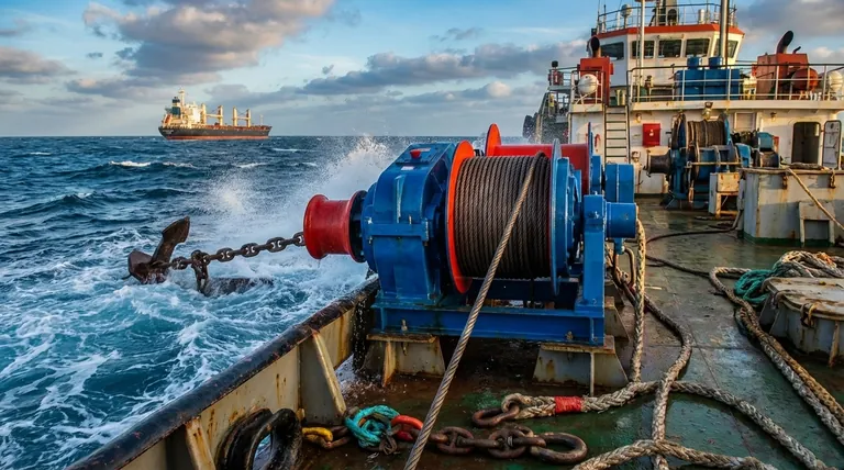 À quelles tâches les treuils hydrauliques sont-ils utilisés dans l'industrie maritime et de la navigation ? Alimentation de l'ancrage, de l'amarrage et du remorquage