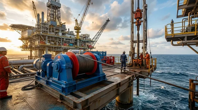 ¿Cómo se utilizan los cabrestantes hidráulicos en la industria del petróleo y el gas? Potenciando operaciones críticas de forma segura