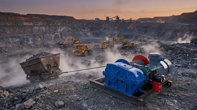 Quais são os usos de guinchos hidráulicos na mineração e pedreiras? Essenciais para transporte e posicionamento de cargas pesadas