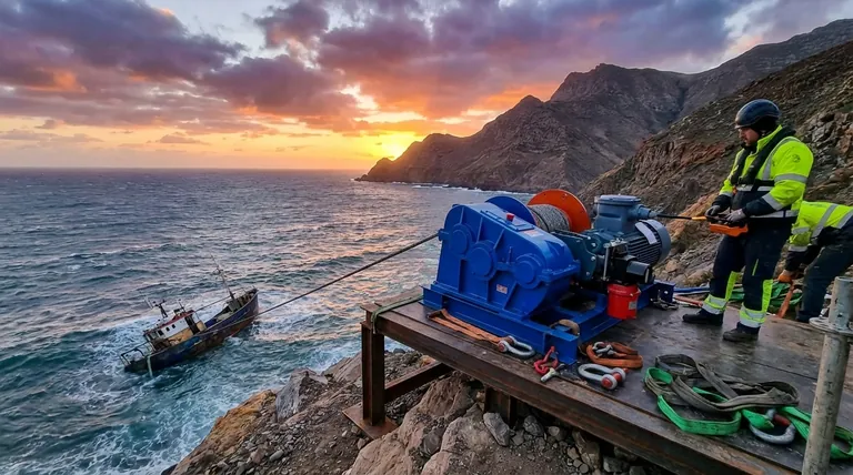 ウインチに文書化された緊急または異常な用途はありますか?車両回収以外で