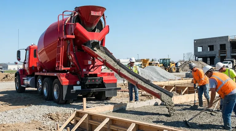 Comment le ciment sort-il d'un camion toupie ? Démystifier l'ingénierie derrière le coulage