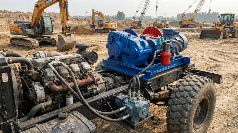 ¿Qué impulsa un cabrestante hidráulico? Descubra el sistema accionado por motor para tracción de alta resistencia