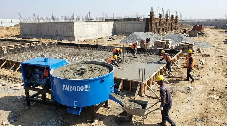متى يجب استخدام خلاطة الخرسانة؟ التوسع للجودة والكفاءة